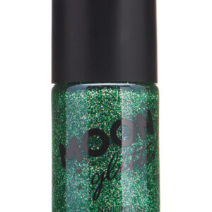 Moon Glitter Holographic Nail Polish, Green