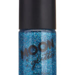 Moon Glitter Holographic Nail Polish, Blue