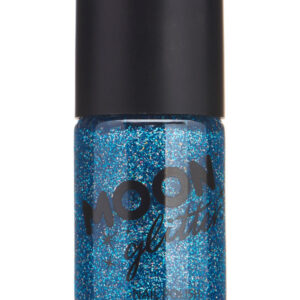 Moon Glitter Holographic Nail Polish, Blue