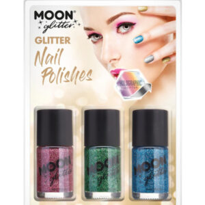 Moon Glitter Holographic Nail Polish,
