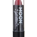 Moon Glitter Holographic Glitter Lipstick, Red