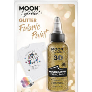 Moon Glitter Holographic Glitter Fabric Paint