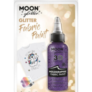 Moon Glitter Holographic Glitter Fabric Paint