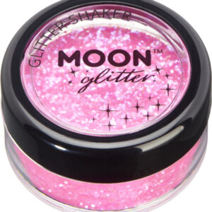 Moon Glitter Iridescent Glitter Shakers, Pink