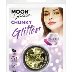 Moon Glitter Classic Chunky Glitter, Gold