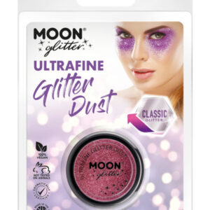 Moon Glitter Classic Ultrafine Glitter Dust, Pink