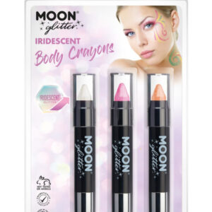 Moon Glitter Iridescent Body Crayons,