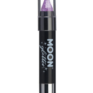 Moon Glitter Iridescent Body Crayons, Purple