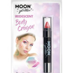 Moon Glitter Iridescent Body Crayons, Cherry
