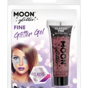 Moon Glitter Classic Fine Glitter Gel, Pink