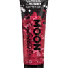 Moon Glitter Classic Chunky Glitter Gel, Red