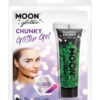 Moon Glitter Classic Chunky Glitter Gel, Green