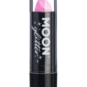 Moon Glitter Iridescent Glitter Lipstick, Pink