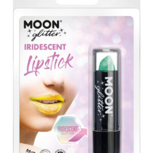 Moon Glitter Iridescent Glitter Lipstick, Green