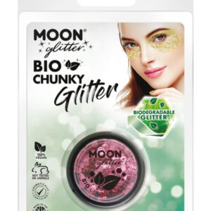 Moon Glitter Bio Chunky Glitter, Pink