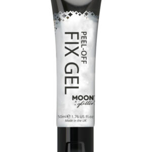 Moon Glitter Peel-Off Glitter Fix Gel, Clear
