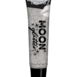 Moon Glitter Holographic Glitter Lipgloss, Silver