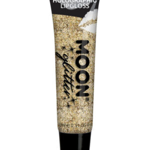 Moon Glitter Holographic Glitter Lipgloss, Gold