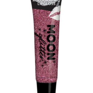 Moon Glitter Holographic Glitter Lipgloss, Pink