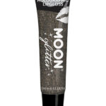 Moon Glitter Holographic Glitter Lipgloss, Black