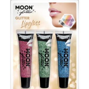 Moon Glitter Holographic Glitter Lipgloss,