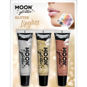 Moon Glitter Holographic Glitter Lipgloss,
