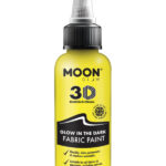 Moon Glow - Glow in the Dark Fabric Paint, Yellow
