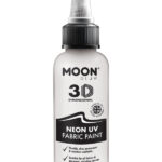 Moon Glow - Neon UV Intense Fabric Paint, White