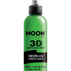 Moon Glow - Neon UV Intense Fabric Paint, Green