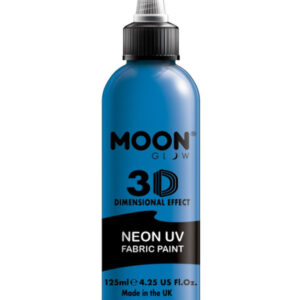 Moon Glow - Neon UV Intense Fabric Paint, Blue