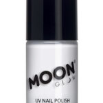 Moon Glow Intense Neon UV Nail Polish, White