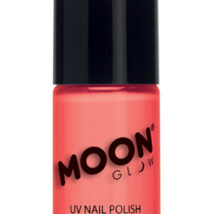 Moon Glow Pastel Neon UV Nail Polish, Pastel Coral