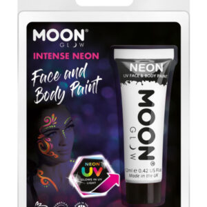 Moon Glow Intense Neon UV Face Paint, Intense Whit