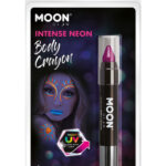Moon Glow Intense Neon UV Body Crayons, Intense Pu