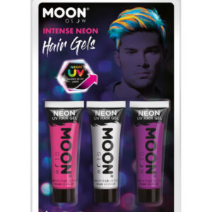 Moon Glow Intense Neon UV Hair Gel,