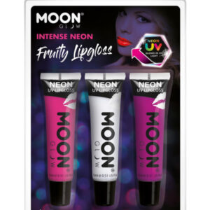 Moon Glow Intense Neon UV Fruity Lipgloss,