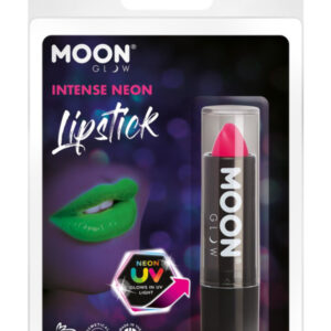 Moon Glow Intense Neon UV Lipstick, Intense Pink