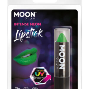 Moon Glow Intense Neon UV Lipstick, Intense Green