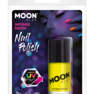 Moon Glow Intense Neon UV Nail Polish, Intense Yel