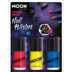 Moon Glow Intense Neon UV Nail Polish,