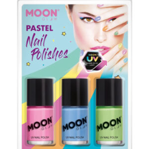 Moon Glow Pastel Neon UV Nail Polish,