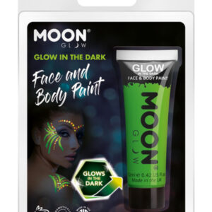 Moon Glow - Glow in the Dark Face Paint, Green