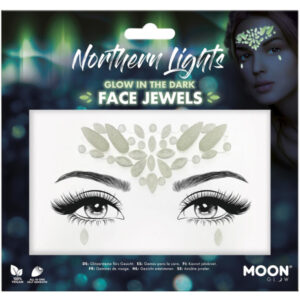 Moon Glow Face Jewels, Northern Lights
