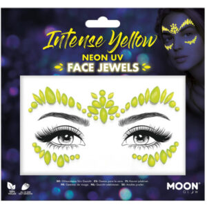 Moon Glow Face Jewels, Intense Yellow