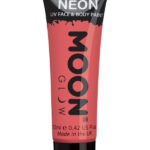 Moon Glow Pastel Neon UV Face Paint, Pastel Coral