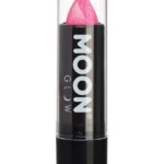 Moon Glow - Neon UV Glitter Lipstick, Hot Pink