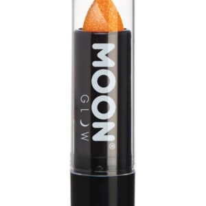 Moon Glow - Neon UV Glitter Lipstick, Orange