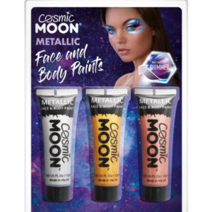 Cosmic Moon Metallic Face & Body Paint,