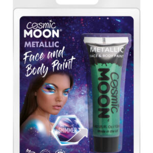 Cosmic Moon Metallic Face & Body Paint, Green