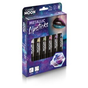 Cosmic Moon Metallic Lipstick, Assorted